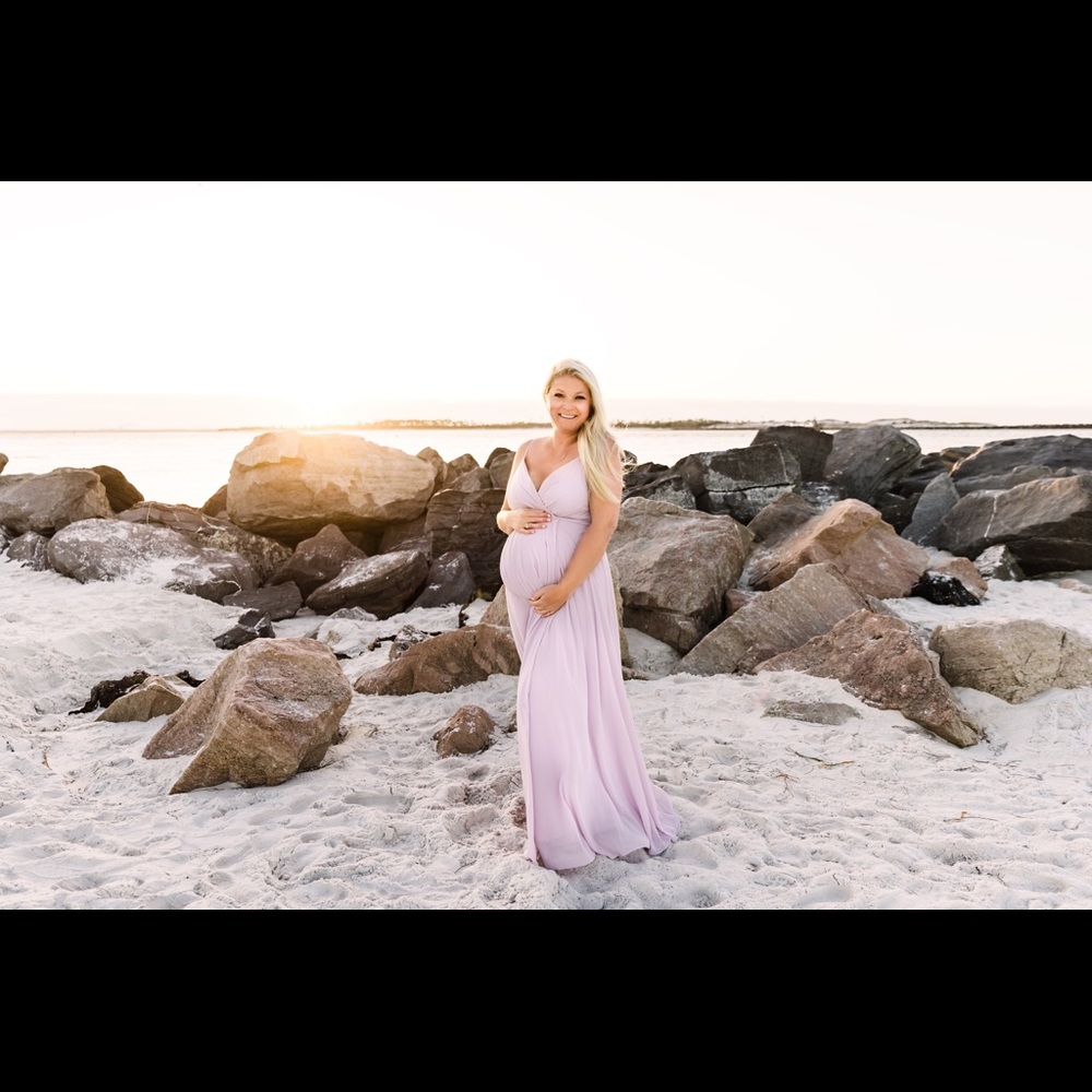 Large Lulus all about love lavender maxi dress